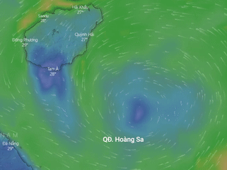 2 áp thấp nhiệt đới cùng hoạt động trên Biển Đông