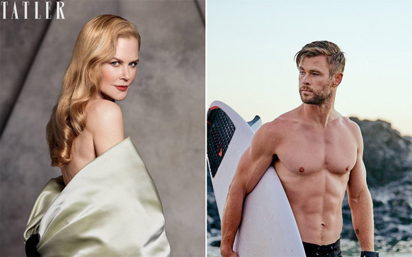 Vì sao Chris Hemsworth, Nicole Kidman rút về nước?