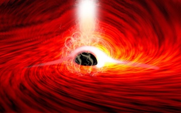 Lần đầu tiên phát hiện ánh sáng sau hố đen