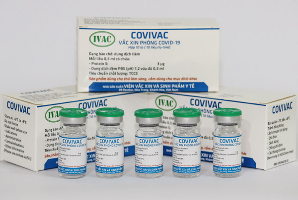Giai đoạn 1 vaccine Covivac an toàn, có tính sinh miễn dịch