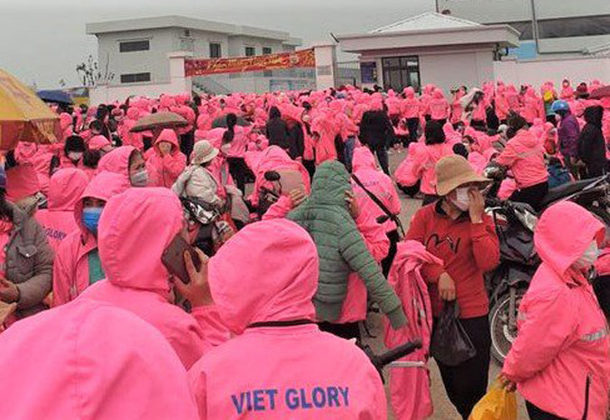 4.600 công nhân ở Nghệ An quay lại làm việc sau khi được tăng lương