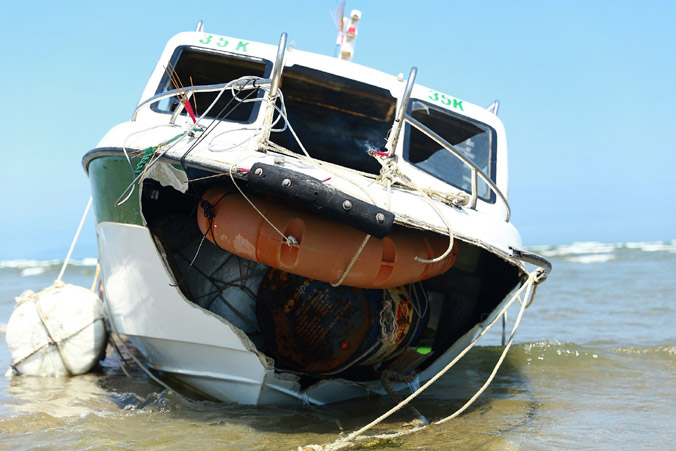 Cano lật tại biển Cửa Đại không có dữ liệu giám sát hành trình