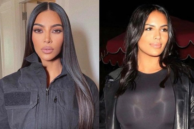 Kim Kardashian không khó chịu khi bị bạn gái Kanye West bắt chước