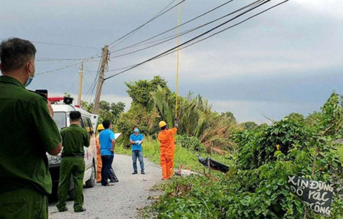 Một công nhân thiệt mạng do bị phóng điện ở Quảng Ninh