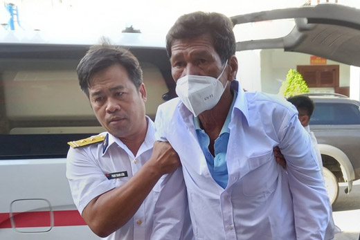 5 ngư dân Bình Thuận về bờ an toàn sau 12 ngày trôi dạt