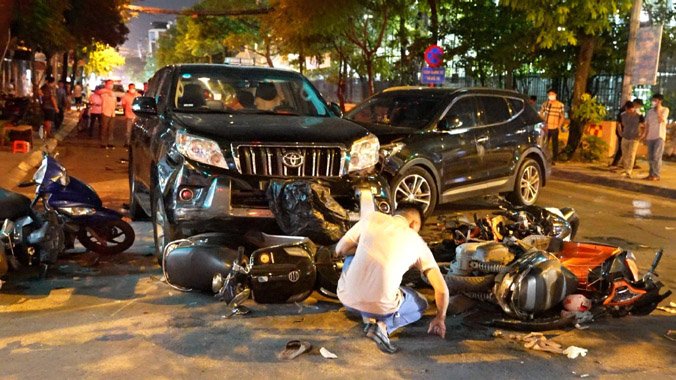 Vụ tai nạn liên hoàn ở Hà Nội: Tài xế khai có tiền sử bị động kinh