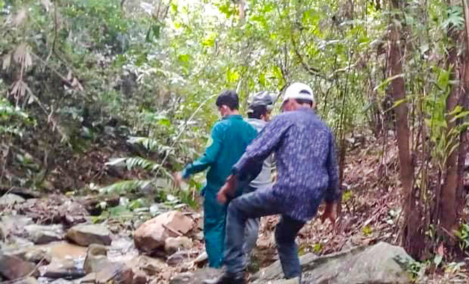 Tìm thấy thi thể người phụ nữ sau 13 ngày mất tích trên núi Tà Cú