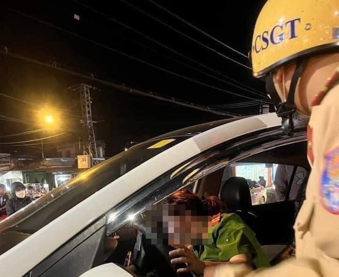 Cách chức thiếu tá công an say xỉn gây tai nạn liên hoàn ở Gia Lai