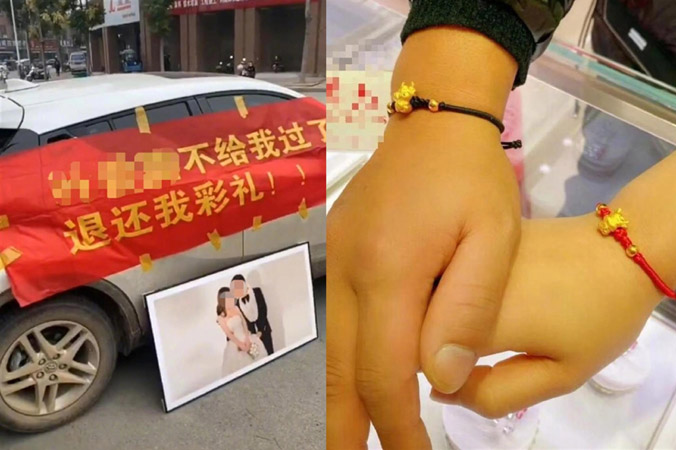 Ly dị sau 33 ngày kết hôn, người đàn ông Trung Quốc đòi lại sính lễ