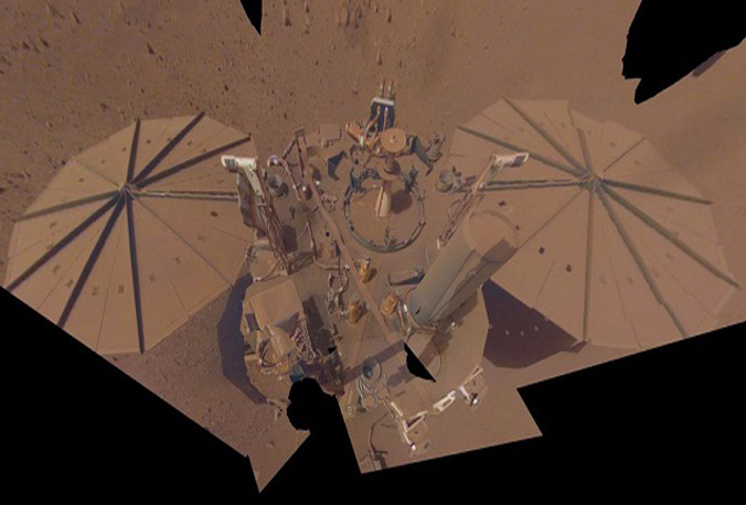 Ảnh selfie của trạm NASA chết trên sao Hỏa