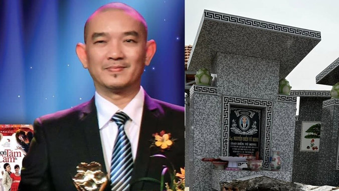 Gia đình phản hồi về hình ảnh mộ phần đạo diễn Vũ Minh bị đập phá