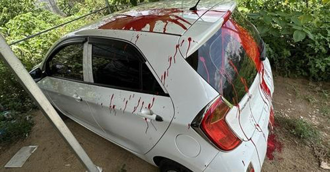 Ôtô của phóng viên tại Đắk Lắk bị tạt sơn