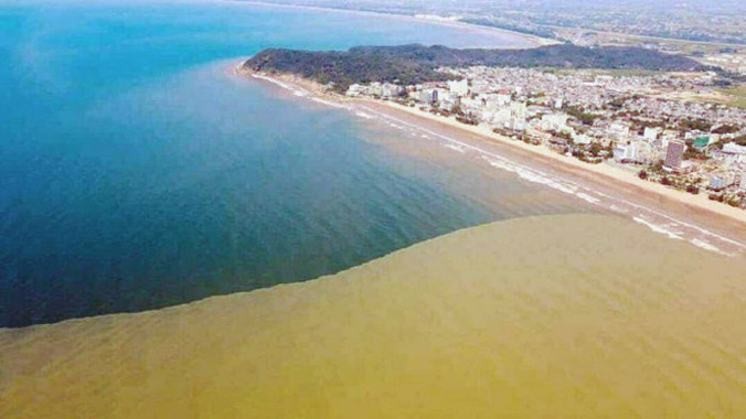 Nguyên nhân mặt biển Sầm Sơn chia đôi với hai màu nước
