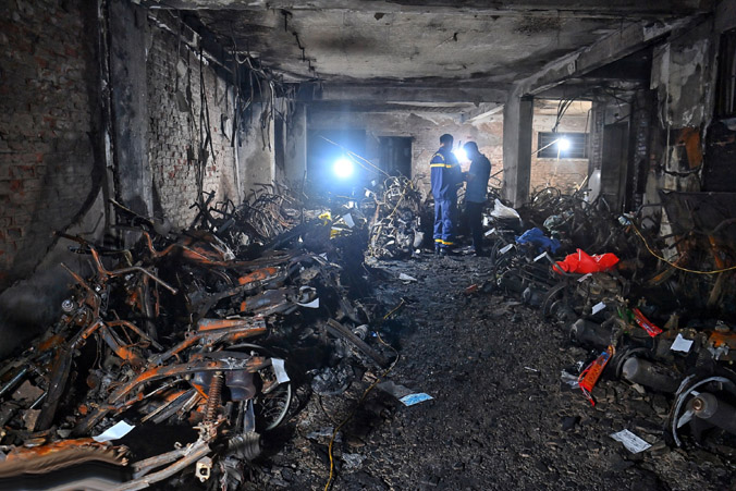 Ít nhất 10 người chết trong vụ cháy chung cư mini