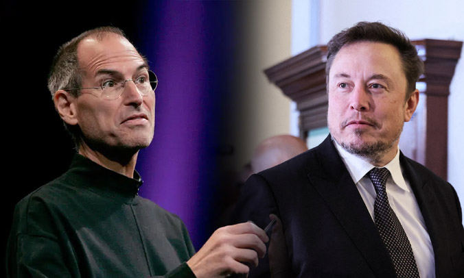 Điểm giống nhau giữa Steve Jobs và Elon Musk