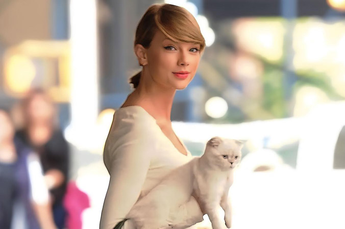 Mèo của Taylor Swift sở hữu 97 triệu USD