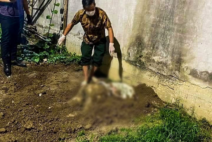 Phát hiện thi thể thiếu nữ 15 tuổi bị chôn lấp trong vườn