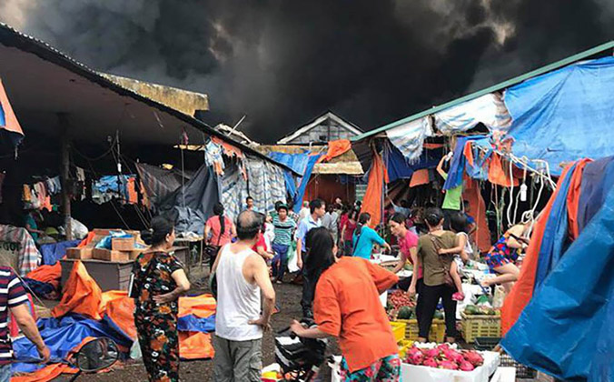 Vụ cháy chợ Sóc Sơn: Cán bộ nhận tiền chênh lệch khi mua thiết bị chữa cháy