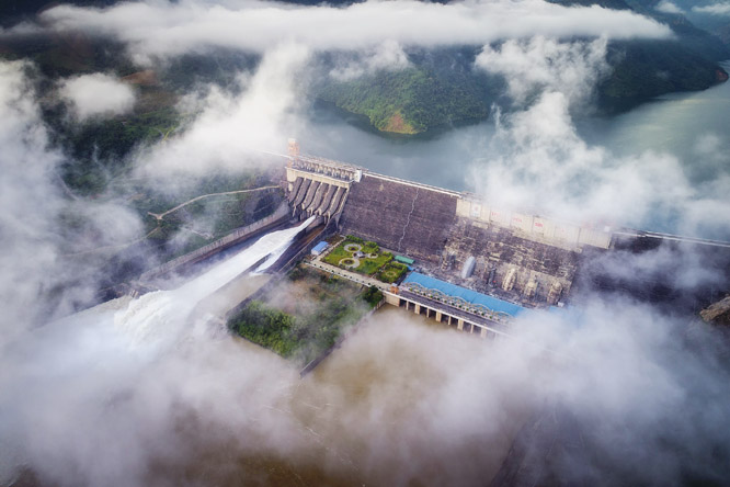 Hồ thủy điện Sơn La, Tuyên Quang mở cửa xả đáy từ chiều nay