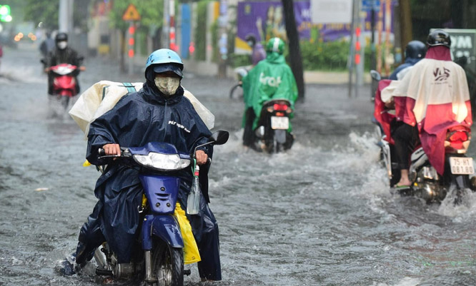 Tây Nguyên, Nam Bộ có nơi mưa to trên 150mm